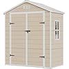 Amazon Cdcasa X Ft Resin Storage Shed Waterproof Outdoor