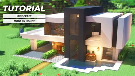 【マインクラフト】簡単！モダンな家の作り方現代建築講座 マイクラ（minecraft）動画まとめ