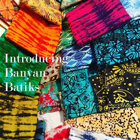 Modern Batik Fabric Introducing Banyan Batiks Fresh From Bali