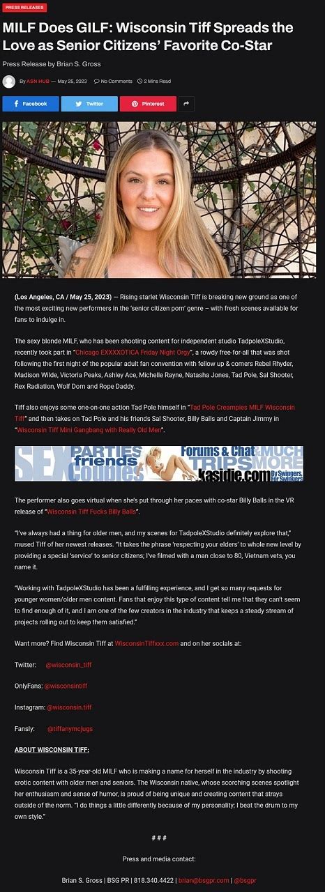 Wisconsin Tiff Porn Fan Community Forum