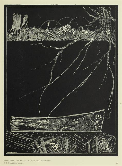 Some Ordinary and Nameless Grave | Old Book Illustrations