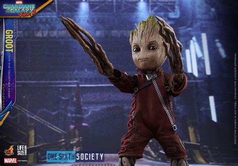 Hot Toys Guardians Of The Galaxy Vol Baby Groot One Sixth Society