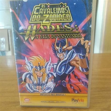 DVD Os cavaleiros do zodíaco Hades saga do santuário vol 4 Shopee