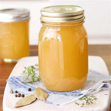 Homemade Chicken Broth Recipe Taste Of Home