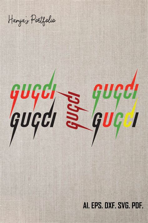 Gucci Vector Logo Svg Ll Gucci Vector Gucci Clipart Ll Gucci Logo Svg