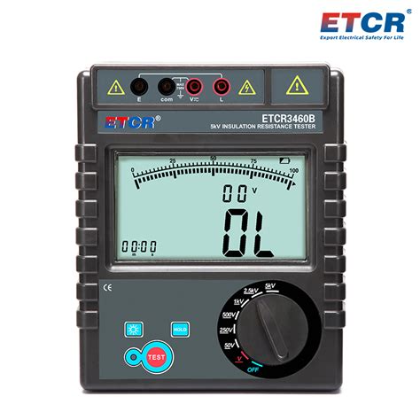 Etcr High Voltage Insulation Resistance Tester Multifunctional High