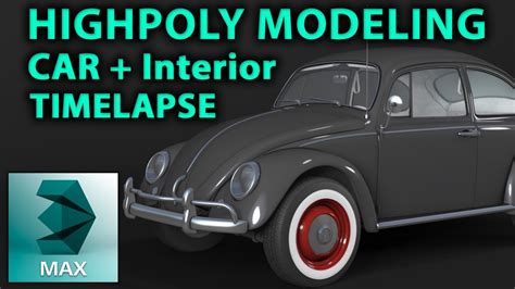 D Car Modeling Timelapse D Tutorial Volkswagen Vw Beetle