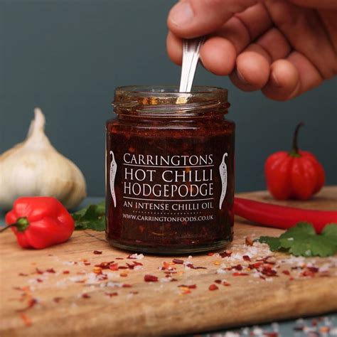 Hot Chilli Oil And Cranberry Sauce Gift Set By Carrington S