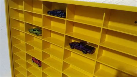 Nicho Porta Carrinhos Hot Wheels P Car Amarelo Elo