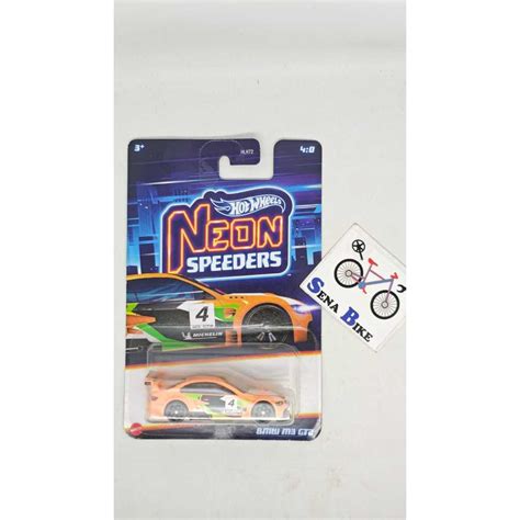 Jual Hot Wheels Neon Speeders Bmw M Gt Shopee Indonesia