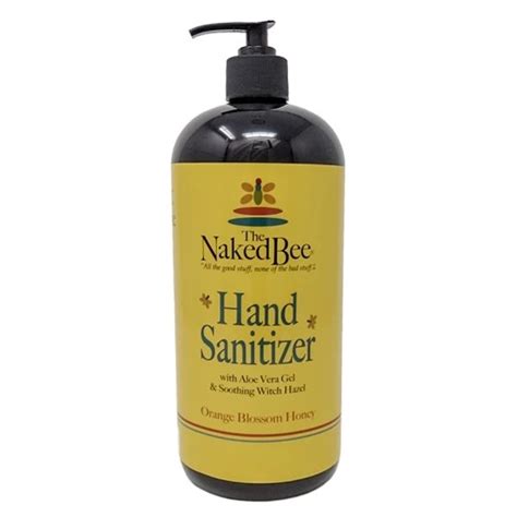 Naked Bee Hand Sanitizer Orange Blossom Honey 473ml 859748004562