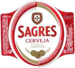 Drink Label Sagres Cerveja Scc Sociedade Central De Cervejas E