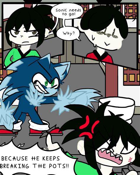 Sonic Au Comic By Thebestpikachuplays On Deviantart