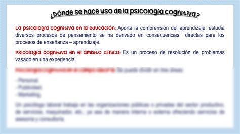 Solution Unam Qu Es La Psicolog A Cognitiva Ppt Studypool