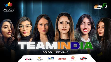 Team Top G First Ever Indian Female Cs Go Team To Qualify For World