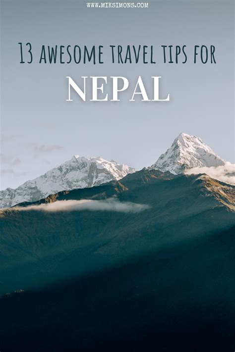 13 amazing travel tips for Nepal: things you need to know