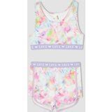 Defacto Girl Patterned Shorts Bikini Set EPonuda