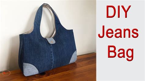 Jeans Bag Diy Jeans Bag From Old Jeans Diy Bag Sewing Recycle Jeans Into Bags Bag