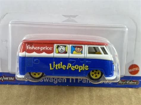 Hot Wheels Premium Fisher Price Volkswagen T Panneau Bus Livraison Par Mult Eur