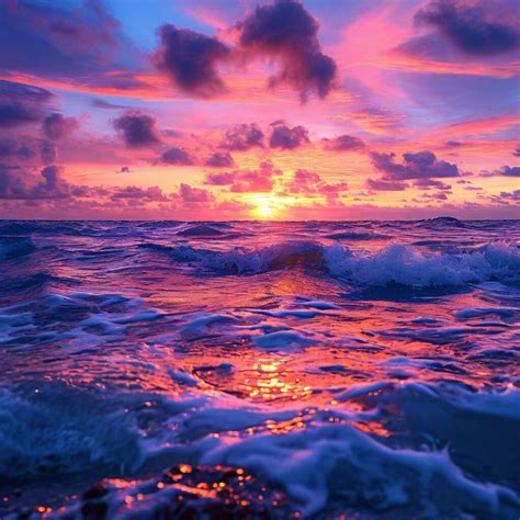 sunset  sea beautiful aesthetic professional photo  high