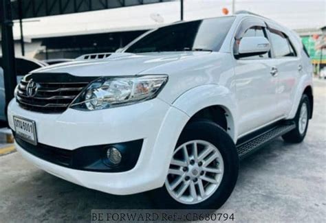 Used 2014 TOYOTA FORTUNER 2.5 V SUV for Sale CB680794 - BE FORWARD