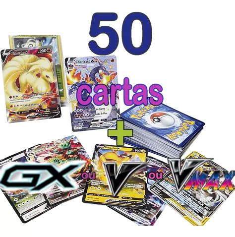 Kit Lote Cartinhas Pokemon Gx V Vmax Todas Brilhantes Mebuscar Brasil