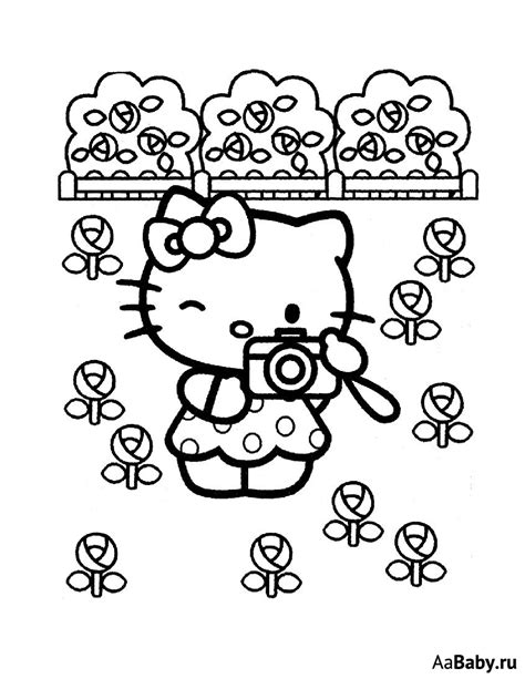 Hello Kitty и фотоаппарат | aaBaby - Чем занять ребенка