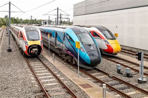 DONCASTER Reino Unido 13 de mayo de 2023 Vista aérea de una flota