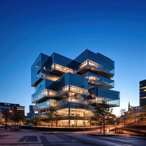 modern office building architecture  photo rawpixel