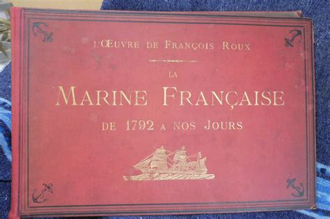 L Oeuvre De Fran Ois Roux Repr Sentant Les Portraits Des Navires De La