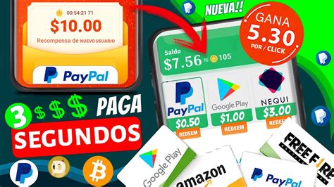 NUEVA APLICACIÓN Que PAGA 7 56 DOLARES Por CLICK en PAYPAL Cómo