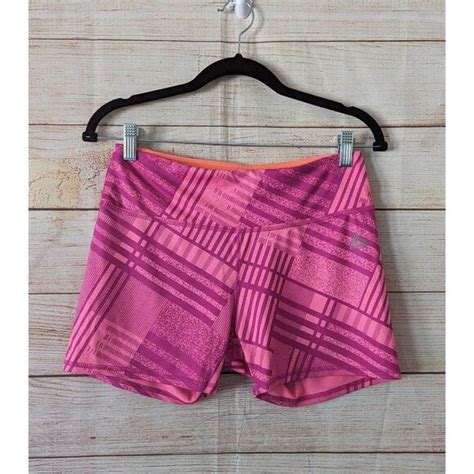 Rbx Shorts Rbx Womens Size Large Active Shorts Pink Stretchy Workout Performance Bottom