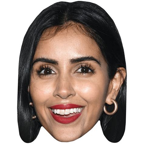 Parveen Kaur Smile Mask Celebrity Cutouts