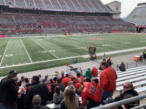Seating Guide and View from Section 18C at Ohio Stadium 31