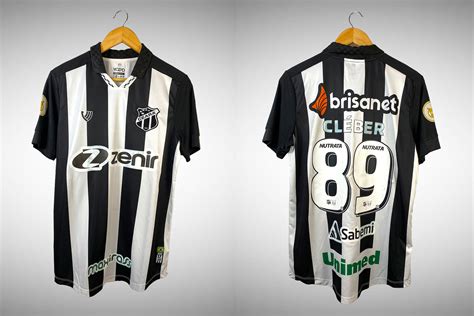 Ceará 2021 Primeira Camisa Tam M N 89 Cléber Brechó do Futebol