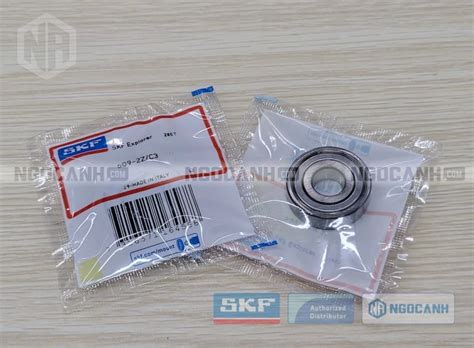 Vòng bi SKF 609-2Z/C3 chính hãng, Đại lý ủy quyền SKF