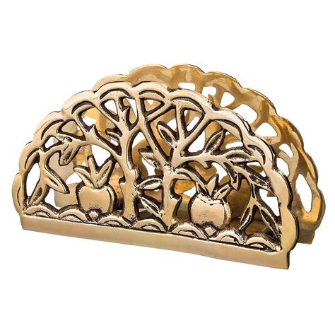 Салфетница. Фрукты. Латунь