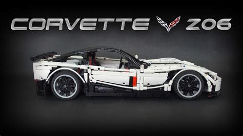 Lego Technic Rc Chevrolet Corvette Z06 Youtube