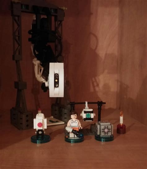 My attempt at the Portal 2 family. [Updated] : lego