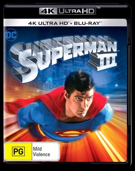 Buy Superman Iii Blu Ray Uhd On Uhd Sanity Online