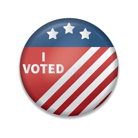 I Voted Badge Stock Illustrations – 160 I Voted Badge Stock ...