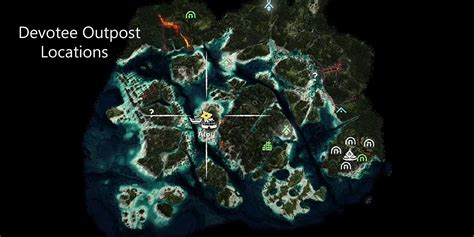 Horizon Forbidden West: Burning Shores - All Devotee Outpost Locations