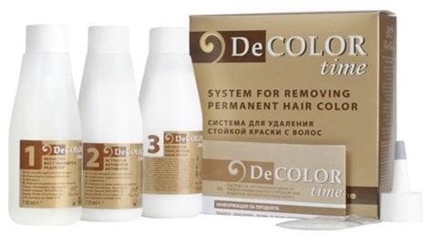 DECOLOR/Hair Color Remover/System for Removig Permanent Hair Colour | eBay