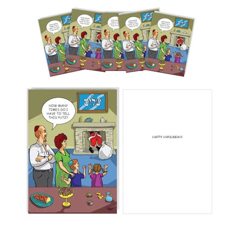 Funny Hanukkah Card - Etsy