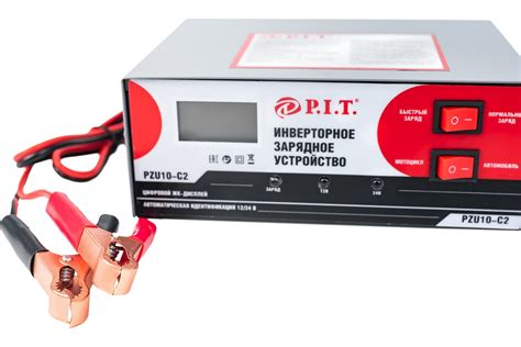 Зарядное инверторное устройство P.I.T. 12/24 В,6-100Ач,180Вт, дисп ...