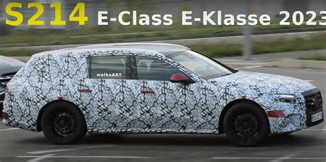 Next-Gen Mercedes E-Class Wagon Spied on the Road for the First Time