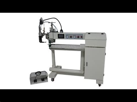 Dual Arm Hot Wedge Hot Air Welding Machine With Fabric Puller Pvc Flex Banner Welder Youtube