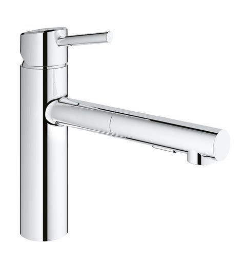Смеситель для кухни с выдвижной лейкой 30273001 Grohe Concetto (хром ...