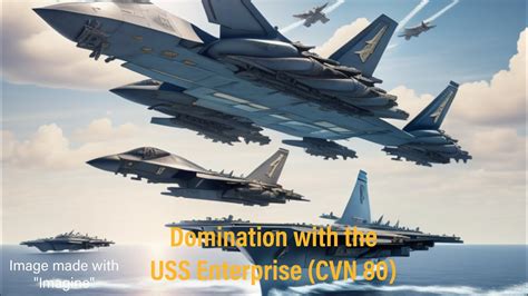 Using The Uss Enterprise Cvn 80 And The Domination Event Modern Warships Youtube