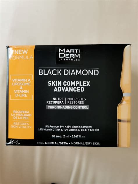 MartiDerm Black Diamond Skin Complex Advanced Ampoule Beauty